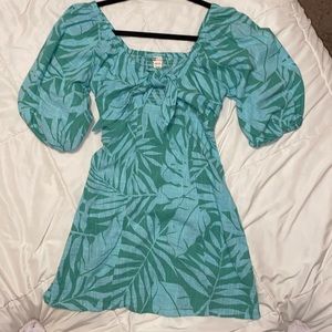 Leafy Billabong dress